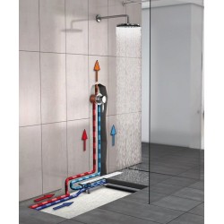 ACO Rooster Tile afdekking  t.b.v  ACO Showerdrain X 2.0