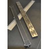 Wiesbaden RVS tegelrooster 120cm