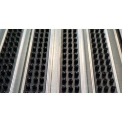 ACO House and Garden aluminium mat met casetteborstel 600 x 600mm