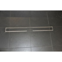 Wiesbaden douchegoot met flens en tegelrooster 70 cm