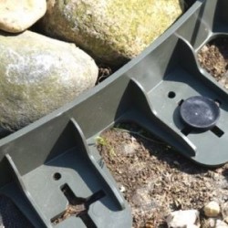 Stella Green flexibele borderrand / borderkant - hoogte 45mm zwart