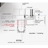 ACO Slotline RVS tussenelement ophoging