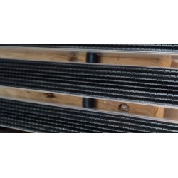 ACO House and Garden aluminium mat met rubberstroken 750 x 500mm