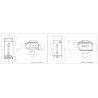 Trident 150 Tankfilter met skimmer-overloop