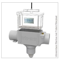 Trident 150 Boxfilter met skimmeroverloop tot 150m² dakopppervlak