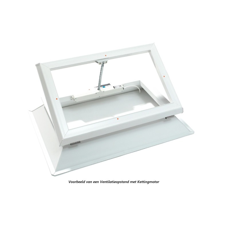 Vent.opstand PVC BF30/V4 Solo E kettingmotor  0600 x 0900