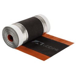 Ubbink Airtec Plus Nok- en hoekkeper ALU 330mm x 6,5m rood
