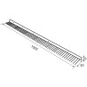 Ubbink Vogelschroot 55mm x 1000mm rood