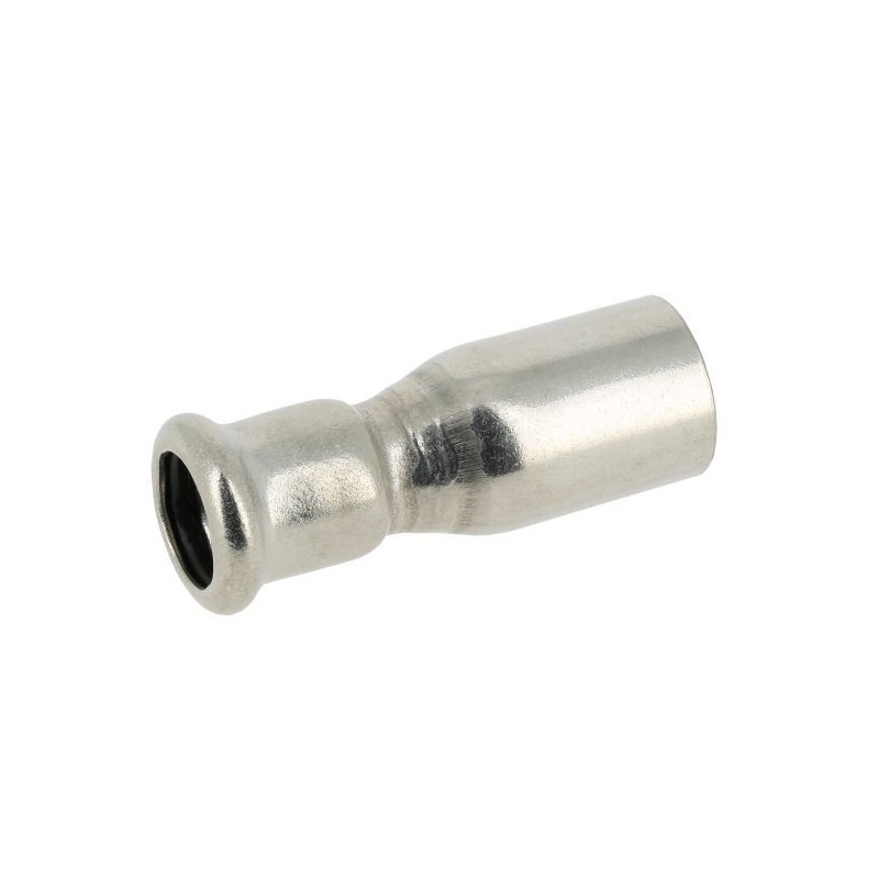 BONFIX M-press RVS-water rechte verloopkoppeling 108 x 54 mm