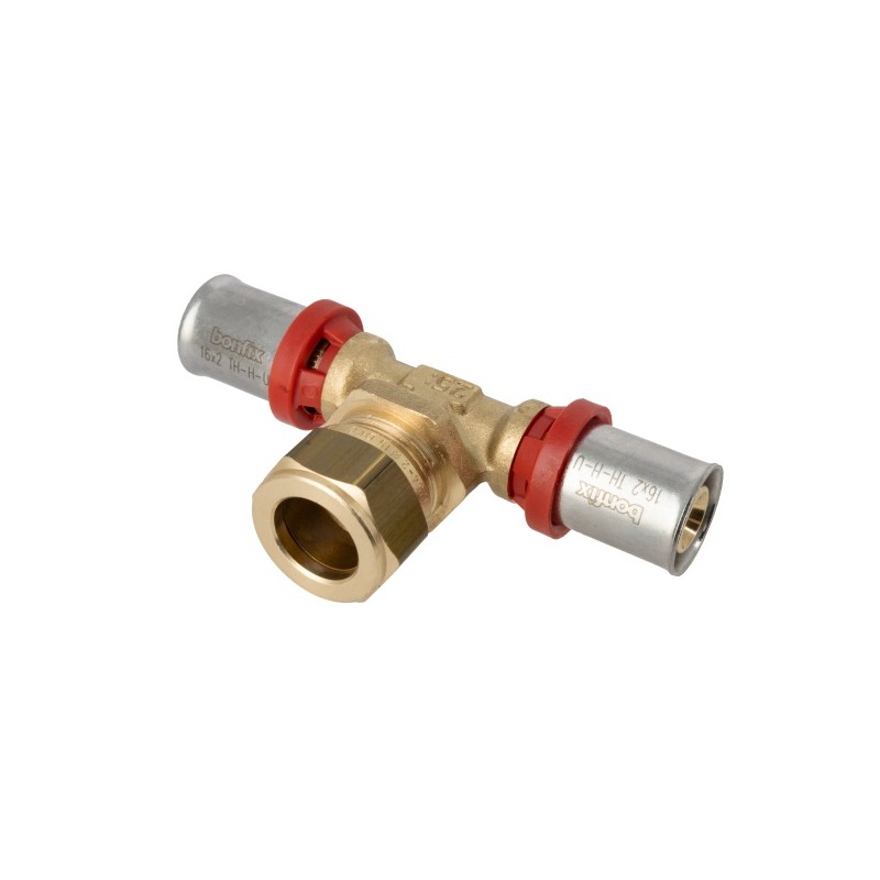 BONFIX Alu-pers T-stuk 16 x 15 knel x 16 mm