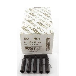 Faster plug Ø8 x 40 mm (Bruin)