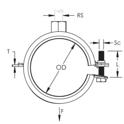 Super Fix beugel M8 44-49 mm Easylock