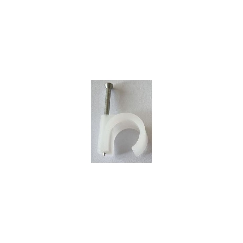 Spijkerclip 16-19 mm enkel naturel - 806 - 100 stuks