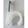 Spijkerclip 16-19 mm enkel naturel - 806 - 100 stuks