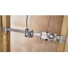 WM Britclip RSWB 40-60 cm. uitschuifbare console voor systeemwand