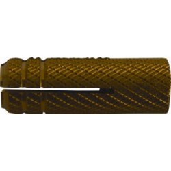 WBA messing inslaganker M8x28mm - doos 100 stuks