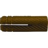 WBA messing inslaganker M8x28mm - doos 100 stuks