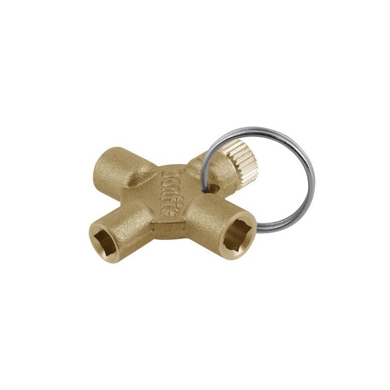 BONFIX Ontluchtingssleutel met lakreiniger 4 mm - 5 mm