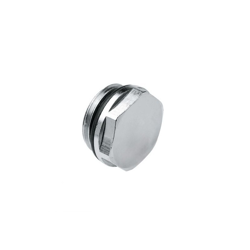 BONFIX Blindstop messing vernikkeld 1/2"