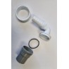 Jimten vaatwas machine-aansluitstuk recht enkel spie 40mm