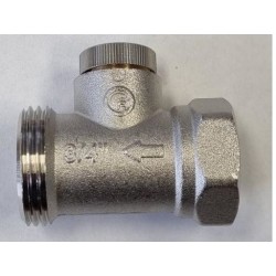 VTE retourventiel 3/4" zonder staartstuk