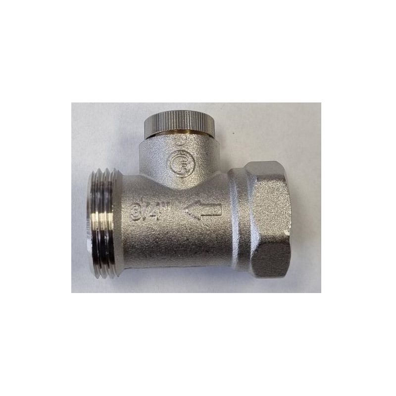 VTE retourventiel 3/4" zonder staartstuk