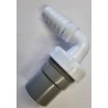 Jimten vaatwas machine-aansluitstuk recht enkel spie 40mm