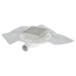 Nicoll doucheput 15x15cm met magneetklep - afvoer Ø40mm