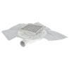 Nicoll doucheput 15x15cm met magneetklep - afvoer Ø40mm