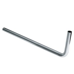 BONFIX Vloerbuis messing verchroomd 680 x 220 x 32 mm