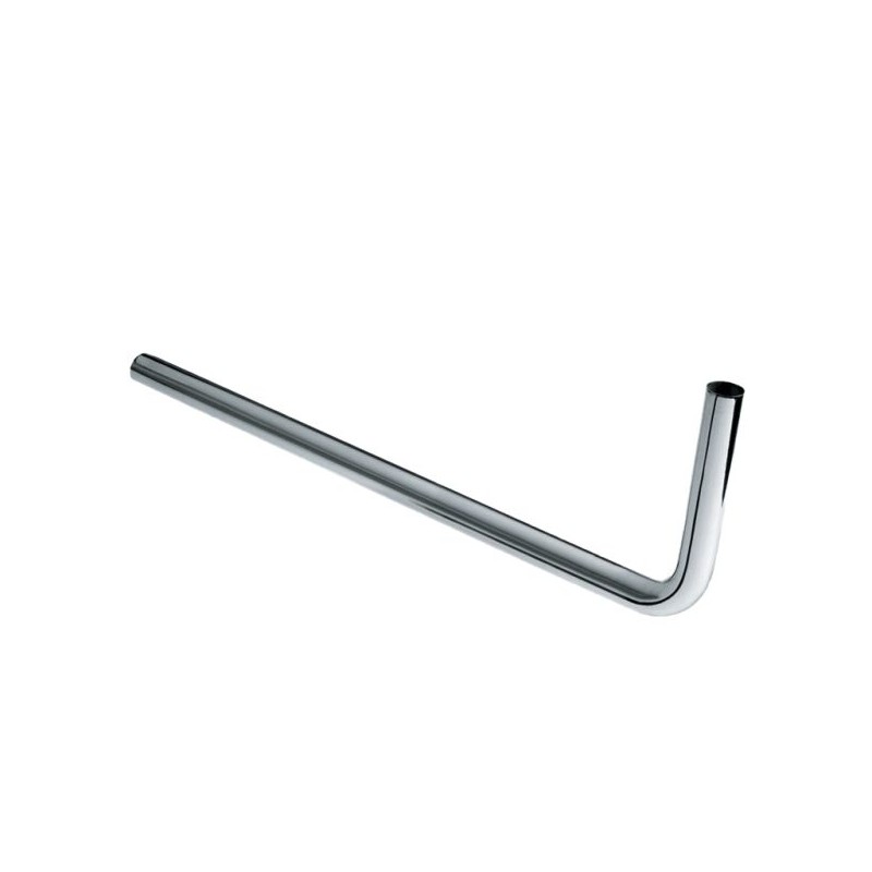 BONFIX Vloerbuis messing verchroomd 750 x 220 x 32 mm
