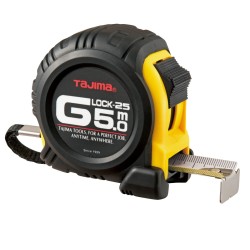 TAJIMA G-LOCK rolbandmaat  5mtr / 25mm Extra sterk