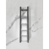 Loft handdoekrek 50 x 12.5 x 12.5 cm gunmetal PVD