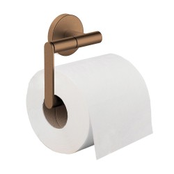 Alonzo toiletrolhouder zonder klep geborsteld brons koper PVD 