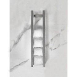 Loft handdoekrek 50 x 12.5 x 12.5 cm RVS