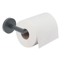 Alonzo toiletrolhouder met vaste arm gunmetal PVD