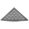 InWall hoekplanchet 29 x 29 cm RVS