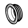 Geberit gummi lippenring 50 / 40 mm tbv buis / buis verbinding