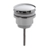 UniMatch clickwaste afvoerplug 5/4" chroom