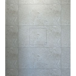 Demis inbouwnis betegelbaar 30 x 30 x 14 cm RVS