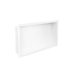 Demis inbouwnis 60 x 30 x 10 cm mat wit