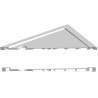 luxe douchebak SMC rechthoek 120x80x4 cm wit