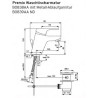 Ideal Standard Premio 1-hendel wastafelmengkraan