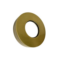 UniMatch sifon rozet 32 mm x 65 mm geborsteld messing