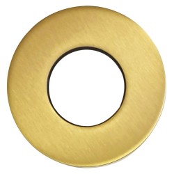 UniMatch sifon rozet 32 mm x 65 mm geborsteld messing