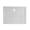 luxe douchebak SMC rechthoek 120x80x4 cm wit