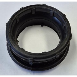 de Beer closetverbinder 44mm inwendig - 55mm uitwendig zwart
