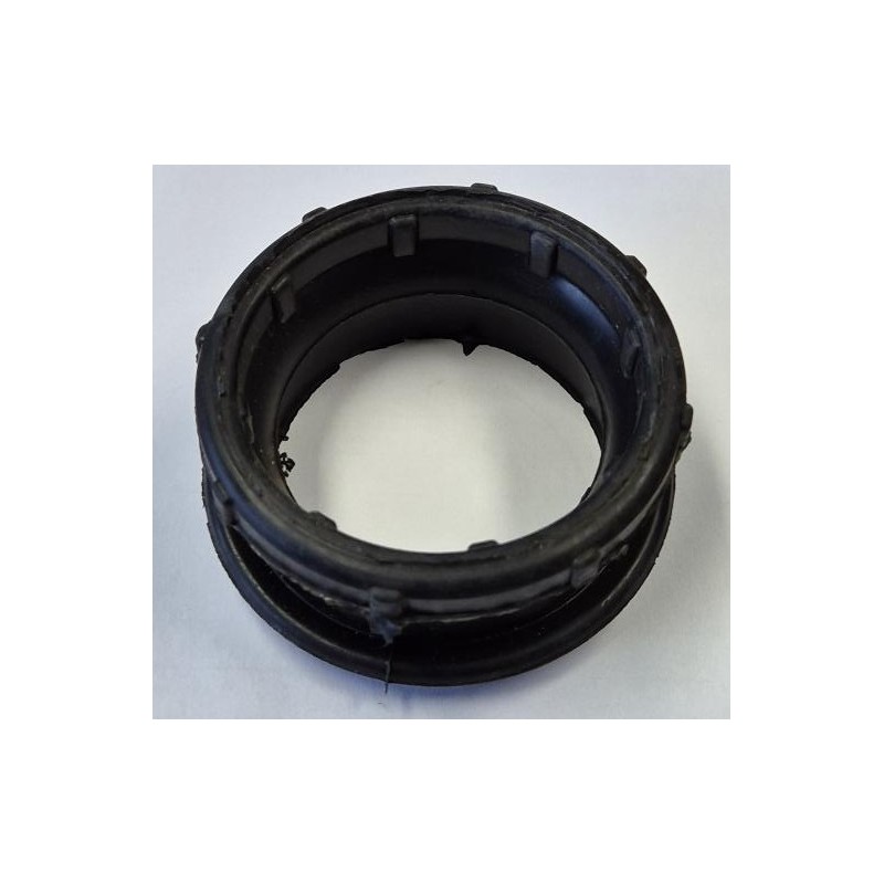 de Beer closetverbinder 44mm inwendig - 55mm uitwendig zwart