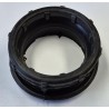 de Beer closetverbinder 44mm inwendig - 55mm uitwendig zwart