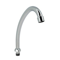 BONFIX Kraanuitloop HU-model 3/4" x 1/2" chroom